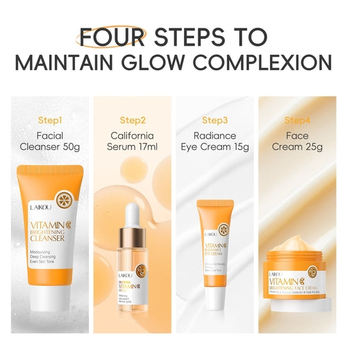 Glow Boosting Vitamin C Skincare Kit Moisturizing