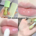 Water Light Lip Gloss Moisturizer Transparent Jelly Mirror Fruit