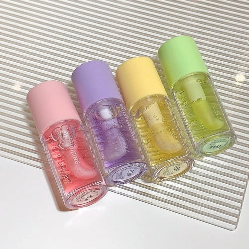 Water Light Lip Gloss Moisturizer Transparent Jelly Mirror Fruit