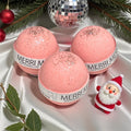 Marry Christmas Watermelon Vanilla Large Bath Bomb - 8oz