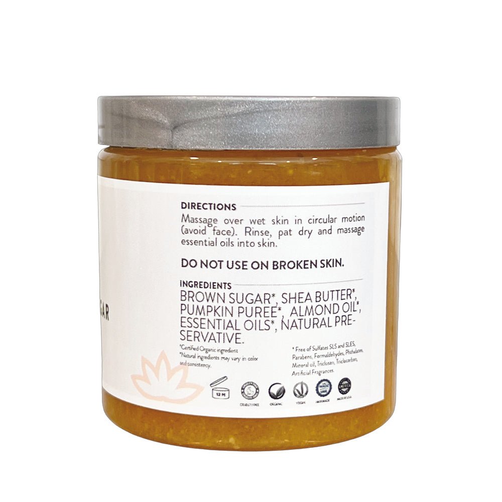 Organic Pumpkin Shea Sugar Body Scrub