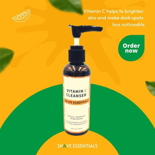 Gentle Vitamin C Facial Cleanser for Anti-Aging Skincare